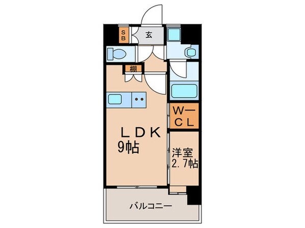 エンクレスト空港通り(1206)の物件間取画像